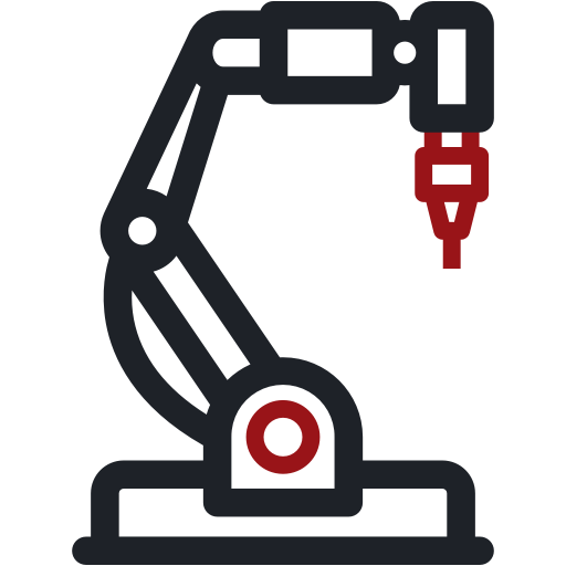 Illustration of Drill Attached to Crane representing We Know What We're Doing at Quality Tools Services